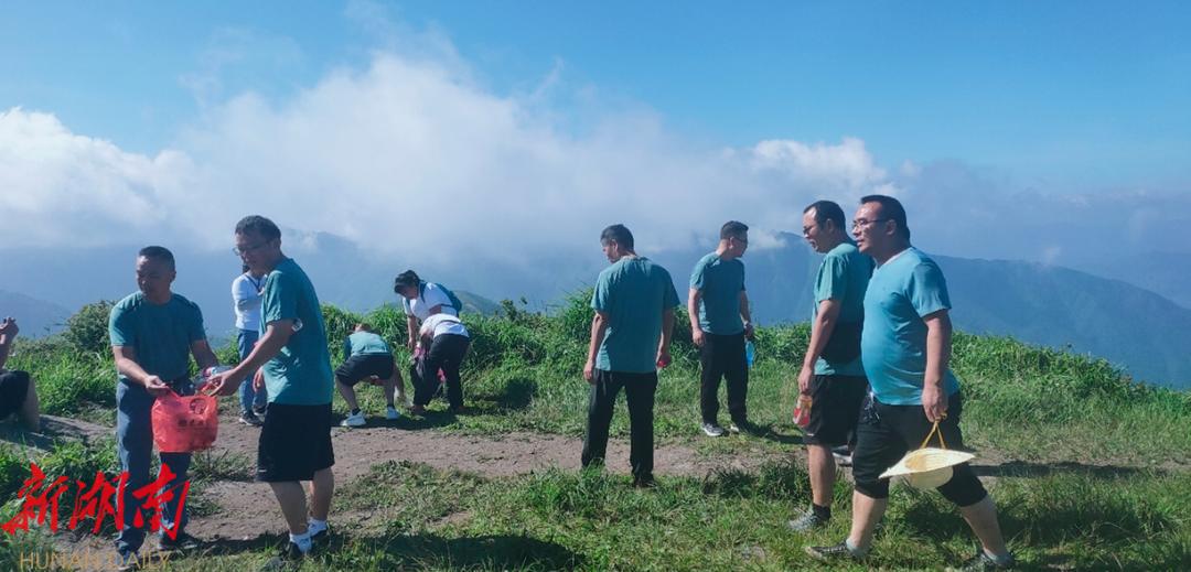 湖南舜皇山国家级自然保护区管理局开展林长制巡护暨保护生态环境宣传活动_邵商网